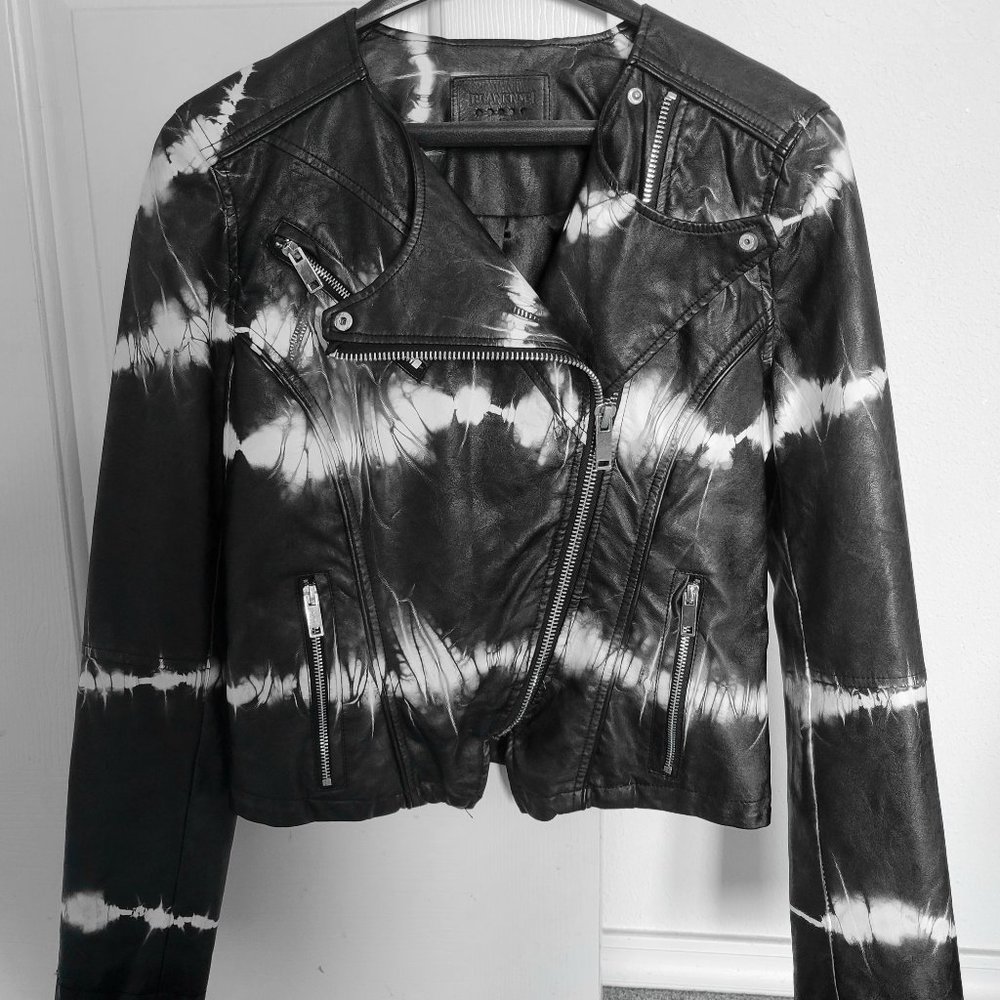 BLANKNYC Faux Leather Moto Jacket